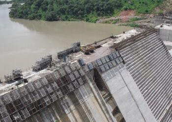 Bui Dam, Ghana, was built by Chinese firm Sinohydro (Pic: Wikimedia Commons/ZSM)