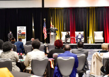 Museveni addresses forum in DC during the US-Africa Summit