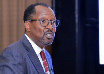 Outgoing NSSF managing director, Richard Byarugaba.