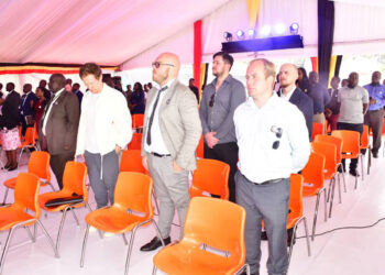 ITMS officials at the project launch in November 2023 in Kampala. Courtesy photos